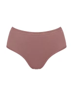 Dámske bavlnené midi nohavičky GO Daily - BROWN - tmavobéžová 1141 - SLOGGI Dámske bavlnené midi nohavičky GO Daily - BROWN - tmavobéžová 1141 - SLOGGI