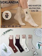 Ponožky WiK Soxlandia 3044, vzor 06 Kašmír, veľkosti 35–42
