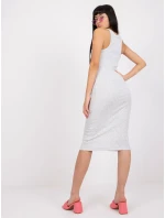 Šaty D16005W30308A svetlo sivé