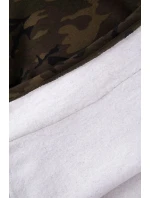 Moro khaki+zelené šaty