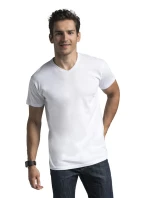 Pánske tričko M V-NECK 22155 - Promostars Pánske tričko M V-NECK 22155 - Promostars