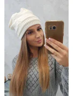 Dámska čiapka Kaja K339 ecru