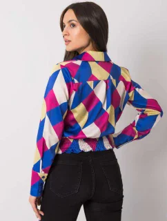 Blúzka DHJ BZ 15251.82 tmavo modrá