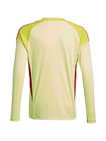 Detské brankárske tričko adidas Tiro 25 Competition Long Sleeve Jersey žlto-červené KJN2020