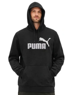 Puma Športové klokanka s kapucňou pánske čierne módne bavlnené pánske