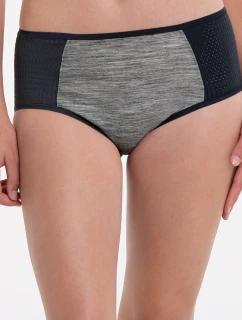 PanAlp vlnené športové nohavičky vyššie+ . 1656 anthrazit/melange - Active