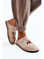 Domowe Papcie Big Star KK276016 Beżowe