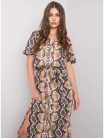 Šaty LK SK 507343.07P béžová Šaty LK SK 507343.07P béžová