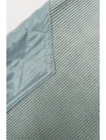 Dámska rebrovaná mikina v mätovej farbe (AMG-311) Dámska rebrovaná mikina v mätovej farbe (AMG-311)