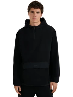 Pánska fleecová mikina 4F M427 deep black 4FWAW25TFLEM427 20S pánska