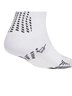 Adidas futbalové ponožky GRIP s potlačou Performance Crew White JZ3027 Adidas futbalové ponožky GRIP s potlačou Performance Crew White JZ3027