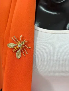 Brošňa včela A-2-21-9 červená