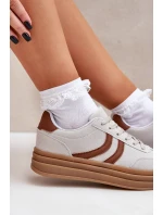 Stylowe Sneakersy Na Platformie Szare Doriwa