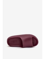 Lekkie Klapki Damskie Big Star SS274422 Bordowe