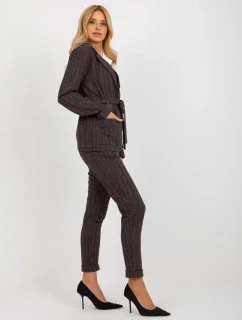 Dámska bunda LK MA 507802.22 tmavo šedá - FPrice