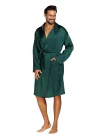 Pánsky saténový župan Lukas green - DKaren