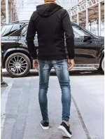 Pánska softshellová bunda čierna FashionStreet TX4175