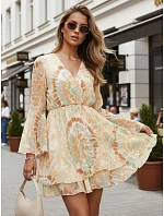 FLOWNESA mini šaty viacfarebné FashionStreet EY2454 FLOWNESA mini šaty viacfarebné FashionStreet EY2454