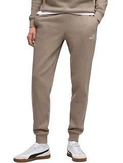 Pánske nohavice Puma ESS č. 1 Logo Sweatpants FL béžové 682607 94