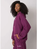 Mikina RV BL 7452.16 tmavo fialová