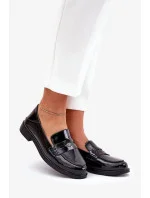 Dámske mokasíny 18100 Black - VINCEZA Dámske mokasíny 18100 Black - VINCEZA