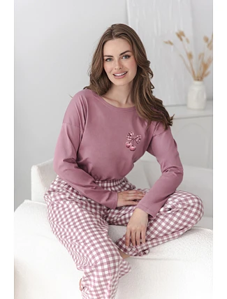 3620 DÁMSKE DLHÉ PYŽAMO LORI S–XL 3620 DÁMSKE DLHÉ PYŽAMO LORI S–XL