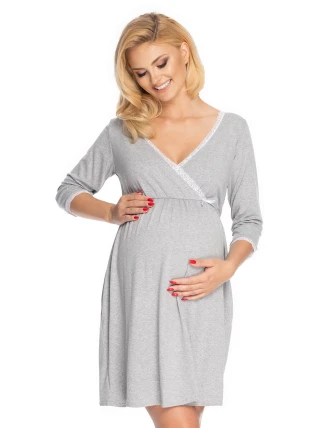 Tehotenská nočná košeľa model 147509 PeeKaBoo
