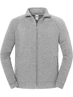 Fruit of the Loom Iconic Premium Sweat Jacket Mikina z hrubej bavlny 16.2290 athletic heather