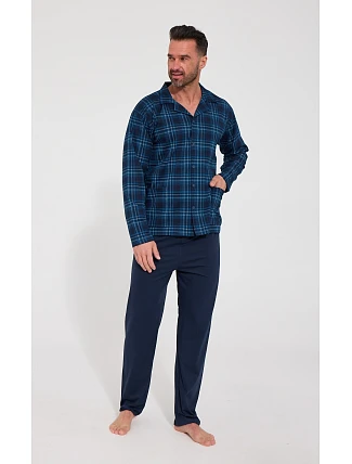 Pyžamo Cornette 114/88 dĺžka/rukávy S–2XL, na zips Pyžamo Cornette 114/88 dĺžka/rukávy S–2XL, na zips