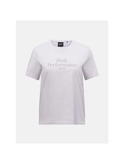 Dámske tričko PEAK PERFORMANCE W Original Tee, sivé