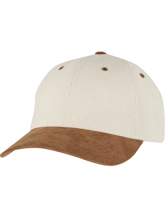 Flexfit 9279 6-panelová čiapka s kšiltom „Corduroy Suede“ 55.9279 krémová/karamelová Flexfit 9279 6-panelová čiapka s kšiltom „Corduroy Suede“ 55.9279 krémová/karamelová