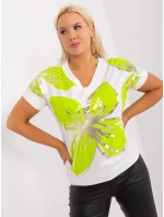 Blúzka RV BZ 8627.10P vápno