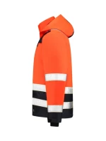 Midi Parka High Vis Bicolor unisex pracovná bunda fluorescenčná oranžová