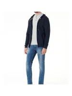 Pánska kašmírová mikina na zips 50480684-406 - HUGO BOSS