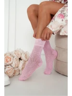 DÁMSKE AŽUROVÉ PONOŽKY CC 0989.005