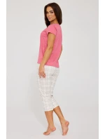 DÁMSKE PYŽAMO KR 466/339 NAME 3-PACK