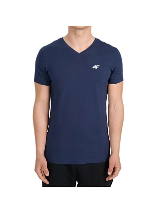 Pánske tričko 4F M3339 navy blue 4FWMM00TTSHM3339 31S pánske Pánske tričko 4F M3339 navy blue 4FWMM00TTSHM3339 31S pánske