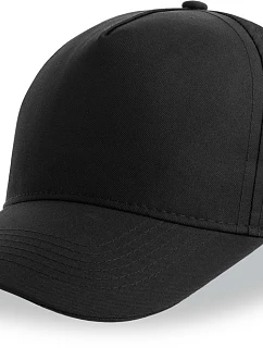 Atlantis Headwear Kid Recy Five Detská 5-panelová čiapka 33.0237 čierna