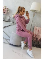 Izolačná sada s ozdobným vreckom tmavo ružová