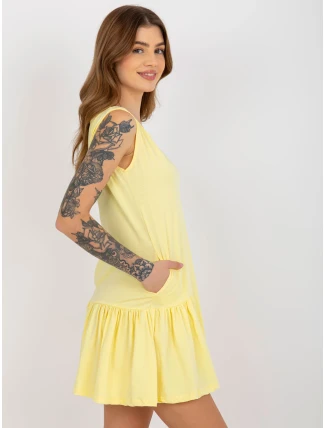 Dámske šaty EM TU TU HS 20 282.38P svetlo žltá - FPrice