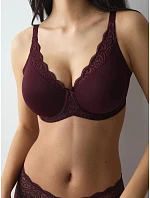 Dámska podprsenka Amourette W01 Claret bordó – TRIUMPH Dámska podprsenka Amourette W01 Claret bordó – TRIUMPH
