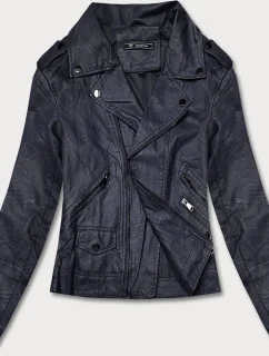 Tmavomodrá dámska bunda ramoneska (BN-20025-2)