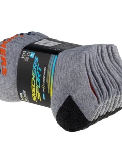 Skechers 6ks No Show ponožiek S108264-GRY