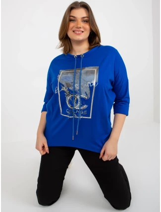 Dámska blúzka RV BZ 8456.35 tmavo modrá - FPrice