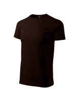 Základné tričko pre mužov káva