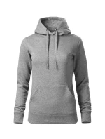 Cape Free dámska mikina s kapucňou tmavosivá zvýraznenia