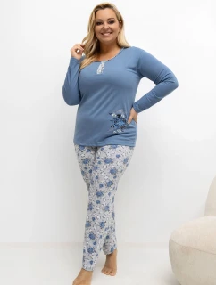 Pohodlné pyžamo pre plnoštíhly model 221189 Forever Pink