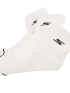Skechers 3pk Pánske ponožky Qtr Prem Basic S119050H-WHT Biele 43–46