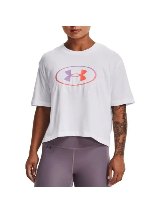 Dámske tričko Live Novelty Silo SS W 1369881 100 - Under Armour Dámske tričko Live Novelty Silo SS W 1369881 100 - Under Armour