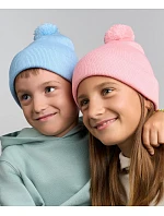 Atlantis Headwear Kid Wind-S Pompom Detská pletená čiapka s bambulou 33.0313 svetlo modrá Atlantis Headwear Kid Wind-S Pompom Detská pletená čiapka s bambulou 33.0313 svetlo modrá